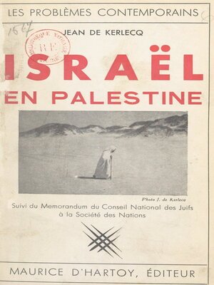 cover image of Israël en Palestine